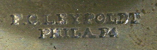 Brass veterinary spring lancet by FC Leypoldt of Philadelphia.  The item is in mint condition with the exception of the small chip in the blade.  The Leypoldt firm was one of the firms producing surgical instruments during the civil war producing from 1860-1896.  This piece probably dates from around 1860-1870.